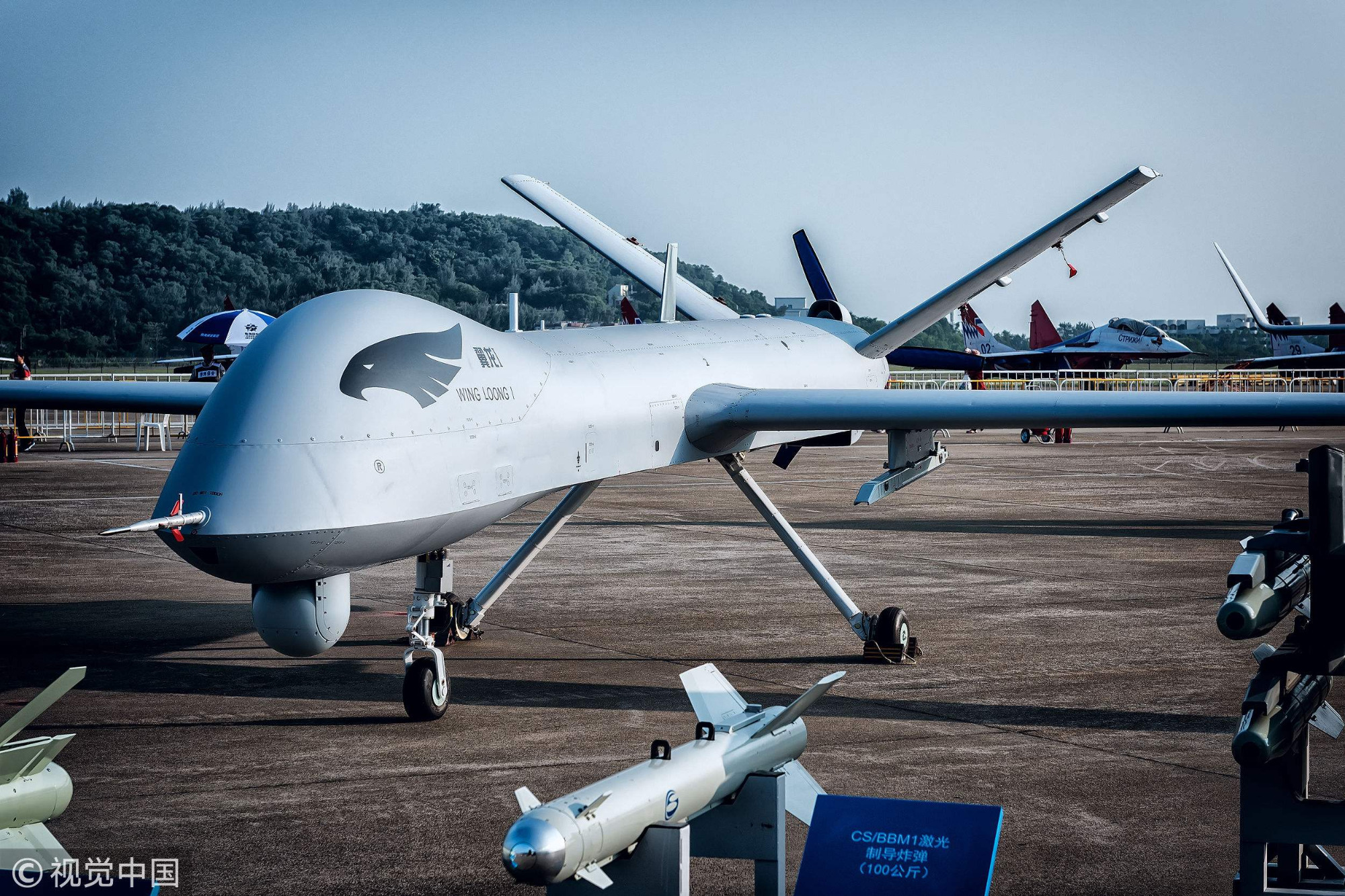 Uav Wing Loong AVIC Reveals all Composite Wing Loong 1E UAV LWDWO