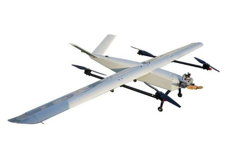 Hybrid Vertical Takeoff and Landing Fixed Wing UAV HWV210A