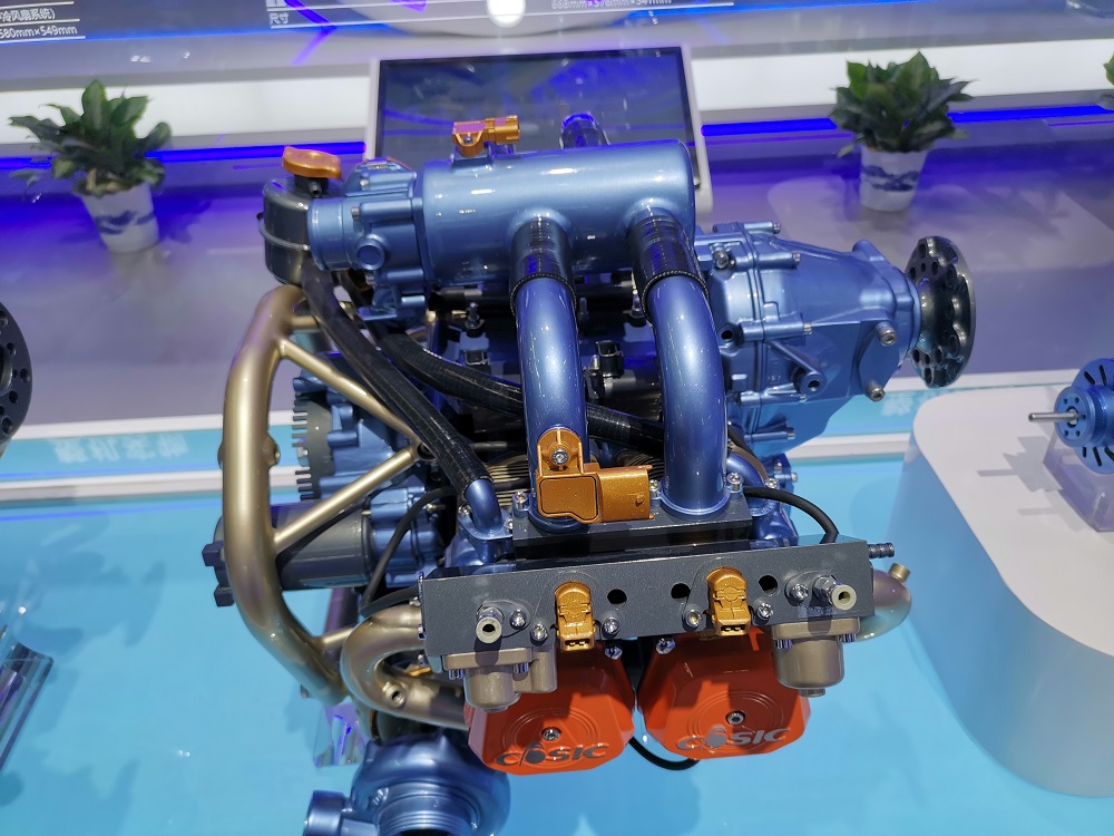 75KW Heavy Fuel Aircraft Piston Engine